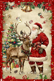 Christmas Wall Hanging Banner 120×60 cm