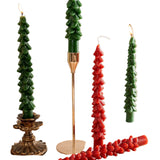 Christmas Tree Shaped Decorative Candles