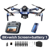 NNEOBA 8K Professional Dual Camera GPS Folding Drone