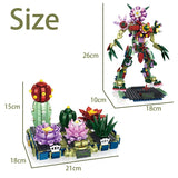 NNEOBA Creative Two Variations Succulents Potted Plant