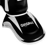 NNEOBA Thick Leather Boxing Shin Guards