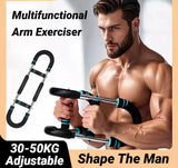 NNEOBA Adjustable U-Shaped Arm Exerciser Blue