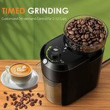 NNEOBA Electric Burr Coffee Grinder with 28 Grind Settings