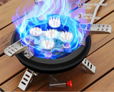 NNEOBA 16000W High-Pressure Camping Gas Stove Black