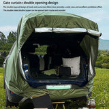 Outdoor Car Rear Tent with Canopy