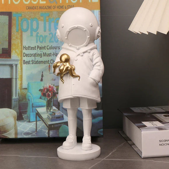 NNEOBA Banksy’s Deep SEA Drive Statues