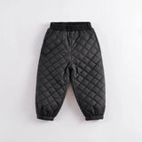 NNEOBA Boys Winter Fashion Stitching Quilted Sports Suit