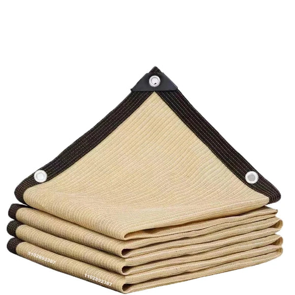 NNEOBA Sunshade Net UV Protection Garden Sail (Beige)