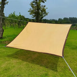 NNEOBA Sunshade Net UV Protection Garden Sail (Beige)