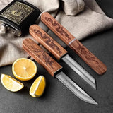 NNEOBA Dragon & Phoenix Double Knife – High-Hardness Tactical & Camping Knife Set