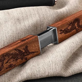 NNEOBA Dragon & Phoenix Double Knife – High-Hardness Tactical & Camping Knife Set