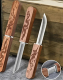 NNEOBA Dragon & Phoenix Double Knife – High-Hardness Tactical & Camping Knife Set