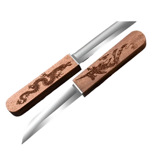 NNEOBA Dragon & Phoenix Double Knife – High-Hardness Tactical & Camping Knife Set