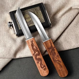 NNEOBA Dragon & Phoenix Double Knife – High-Hardness Tactical & Camping Knife Set