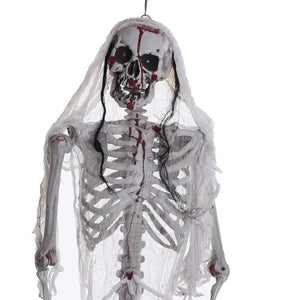NNEOBA Halloween Movable Skeleton Realistic Haunted Decor