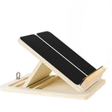 NNEOBA Adjustable Wooden Slant Board for Stretching