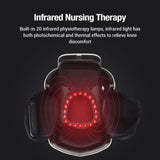NNEOBA Smart Heated Knee Massager Infrared Therapy & Vibration White