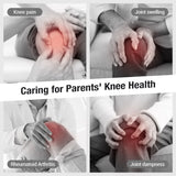 NNEOBA Smart Heated Knee Massager Infrared Therapy & Vibration White
