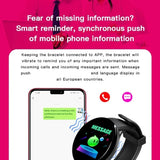 NNEOBA Smartwatch Fitness Tracker with Heart Rate Monitor