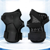 NNEOBA Snowboard & Ski Wrist Guard Impact-Resistant Protective Gear Black