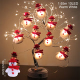 NNEOBA Snowman Christmas LED Garland String Light