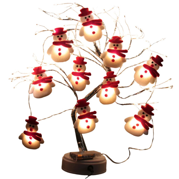 NNEOBA Snowman Christmas LED Garland String Light