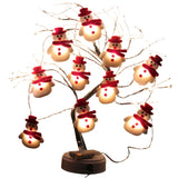 NNEOBA Snowman Christmas LED Garland String Light