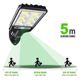 NNEOBA Solar LED Motion Sensor Outdoor Wall Lamp