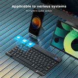 NNEOBA Bluetooth Wireless Keyboard & Mouse Combo for iPad Mac PC
