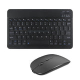 NNEOBA Bluetooth Wireless Keyboard & Mouse Combo for iPad Mac PC