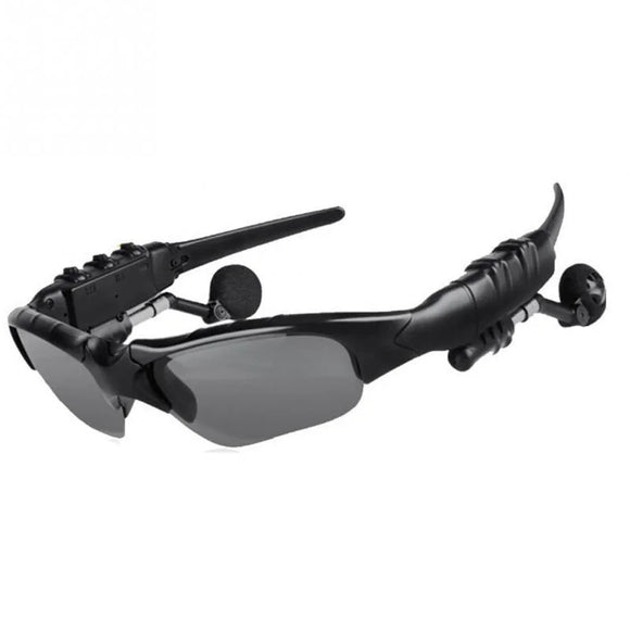 NNEOBA Sport Riding Sunglasses with Stereo Headset (Black)