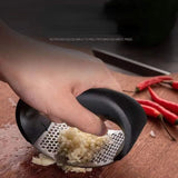 NNEOBA Garlic Press Crusher – Effortless Garlic Mincer