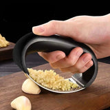 NNEOBA Garlic Press Crusher – Effortless Garlic Mincer