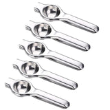NNEOBA 5 pcs Stainless Steel Manual Juicer Lemon Squeezer