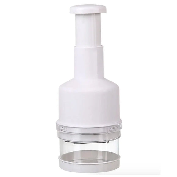 NNEOBA Stainless Steel Onion Chopper – Hand-Press Food Cutter & Slicer