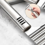 NNEOBA Stainless Steel Crinkle Cut Potato Slicer
