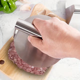 NNEOBA Stainless Steel Smash Burger Press – Heavy-Duty Hamburger Patty Maker