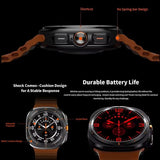 NNEOBA Waterproof Sports Smartwatch for Men (Orange)