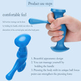NNEOBA T-Shaped Trigger Point Massager – Manual Deep Tissue Therapy Stick (2PCS)