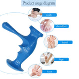NNEOBA T-Shaped Trigger Point Massager – Manual Deep Tissue Therapy Stick (2PCS)