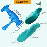 NNEOBA T-Shaped Trigger Point Massager – Manual Deep Tissue Therapy Stick (2PCS)
