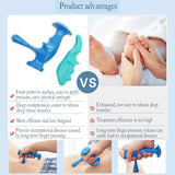 NNEOBA T-Shaped Trigger Point Massager – Manual Deep Tissue Therapy Stick (2PCS)