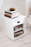 NNENVS Bedside Table with Shelves