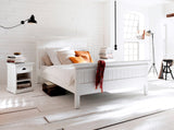 NNENVS Bedside Table with Shelves