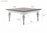 NNENVS Square Coffee Table