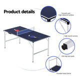NNEDSZ Table Tennis Ping Pong Table Portable Foldable Family Game Home Indoor