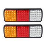 NNEDSZ Pair 75 LED Tail Lights Stop Reverse Indicator 12V Ute Trailer Caravan Truck Boat