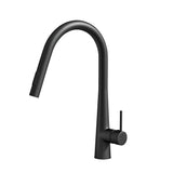 NNEDSZ Kitchen Mixer Tap Pull Out Round 2 Mode Sink Basin Faucet Swivel WELS Black