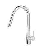 NNEDSZ Kitchen Mixer Tap Pull Out Round 2 Mode Sink Basin Faucet Swivel WELS Chrome