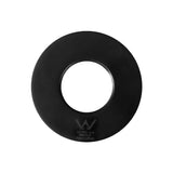 NNEDSZ Bathroom Mixer Spout Wall Bath Tap Round Swivel Bathtub Black
